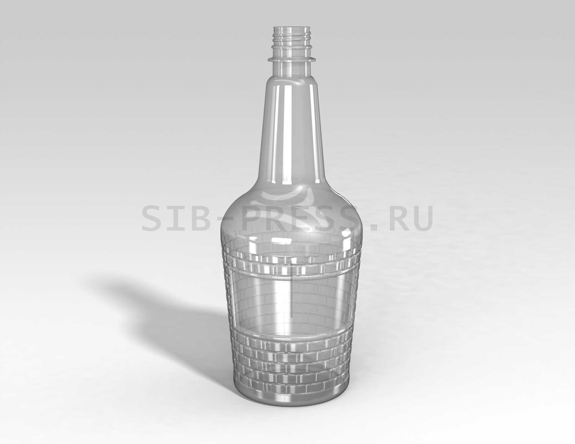 Бутылка ПЭТ "Винная" 1000 мл, 28 мм (арт. 353)
