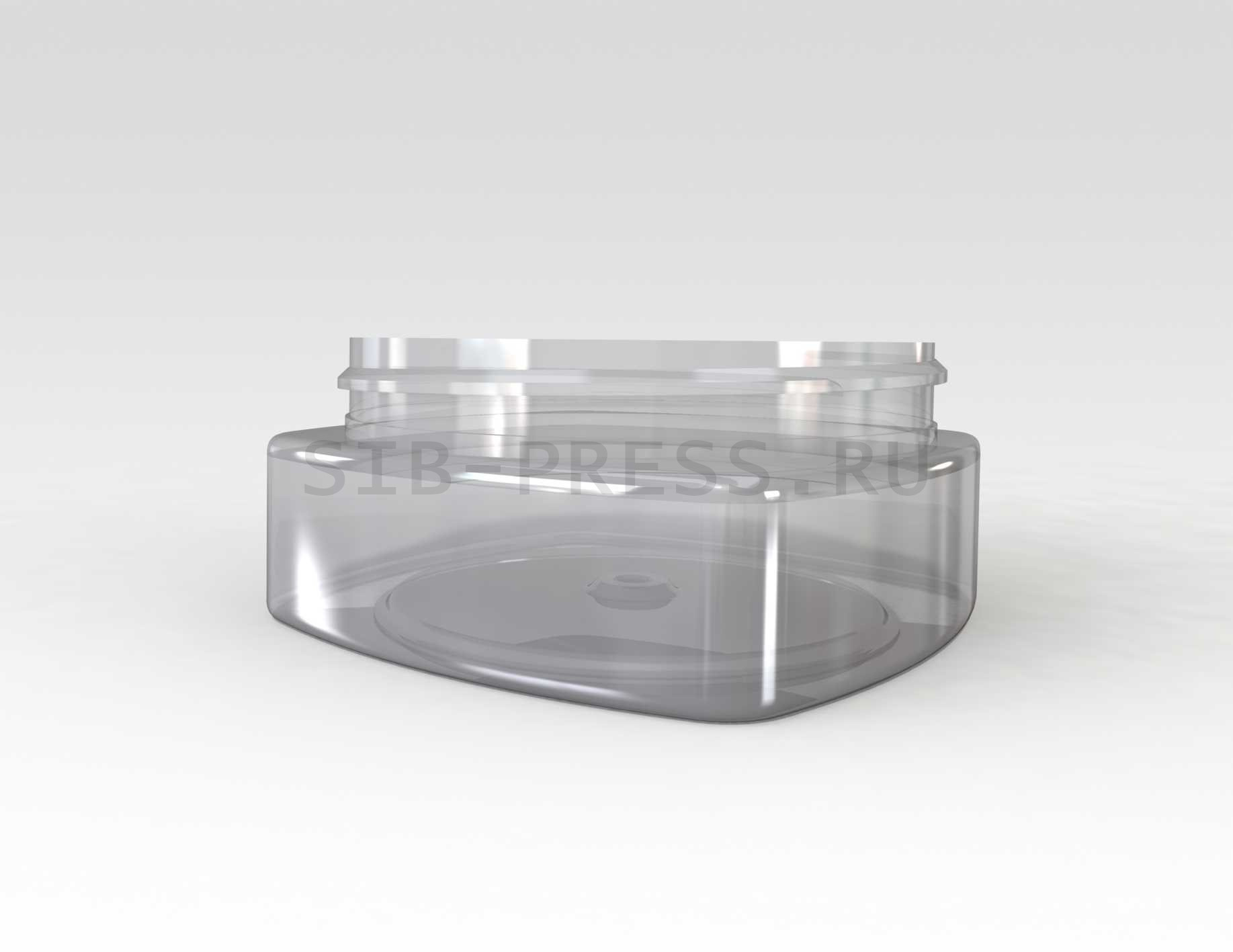 Банка ПЭТ "Квадратная" 150 мл, 89 мм (арт. 651)