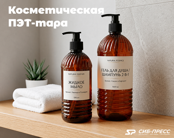 ПЭТ-тара для косметики